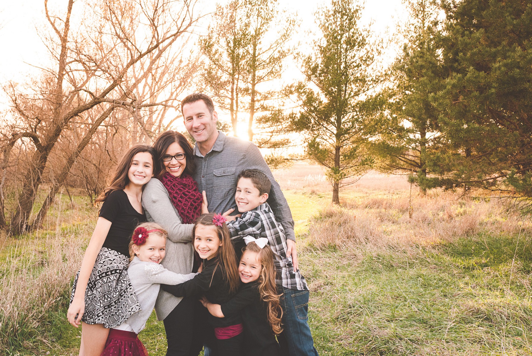 family photos, fall outdoors in omaha, ne