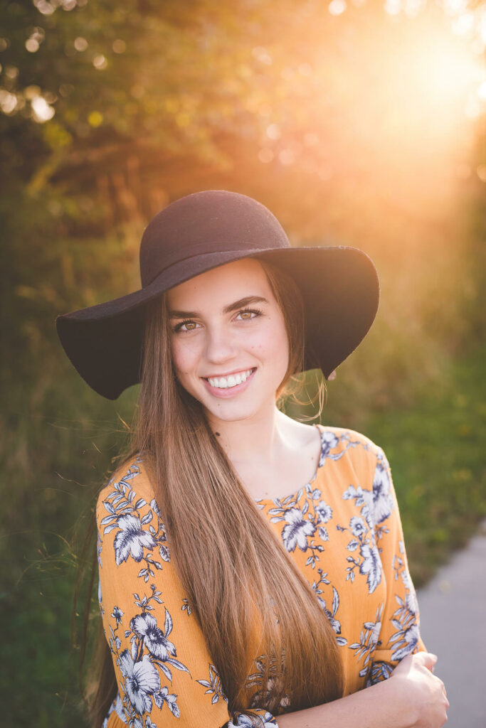 Abby's Senior portrait session in Omaha, NE