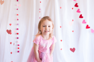 valentine's day mini sessions - valentine's day portraits for children and pets - bennington